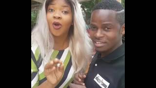 Mc pilipili na Rose Ndauka