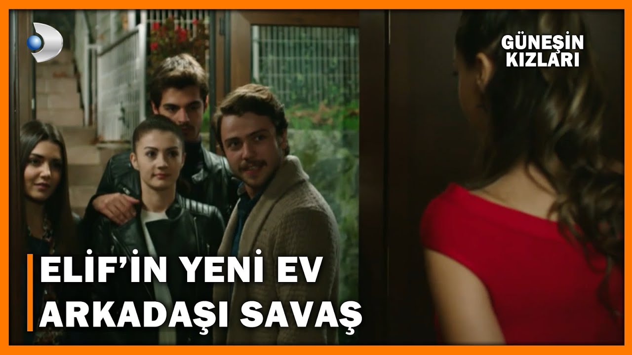 Elif�in Yeni Ev Arkadaşı Savaş! Güneşin Kızları 23.Bölüm YouTube