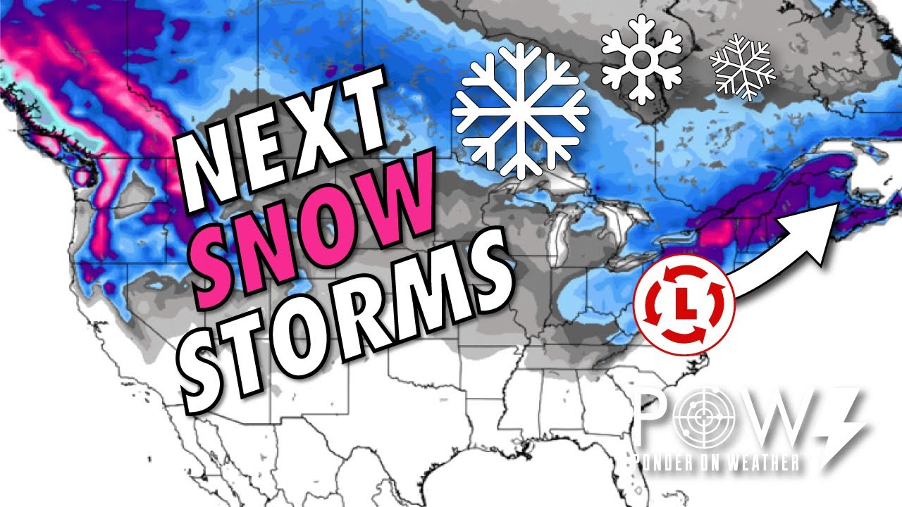 Next Snowstorms - POW Weather Channel - YouTube