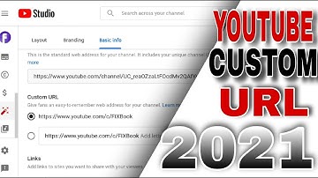 custom URL For YouTube Channel (Get YouTube URL) 2021