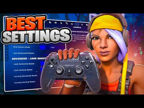 *NEW* BEST Controller Settings For Fortnite SEASON 4! (PS5/PS4/PC/XBOX)