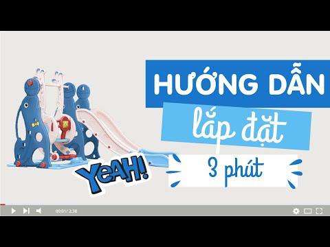 Video HƯỚNG DẪN THỰC HIỆN LẮP ĐẶT CẦU TRƯỢT XÍCH ĐU HẢI CẨU - youtube