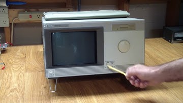 AE#8 Hewlett Packard 16500C Logic Analyzer Repair and Demo