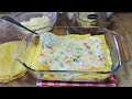 Lasagna di Crepes alle Verdure e prosciutto crepes al forno
