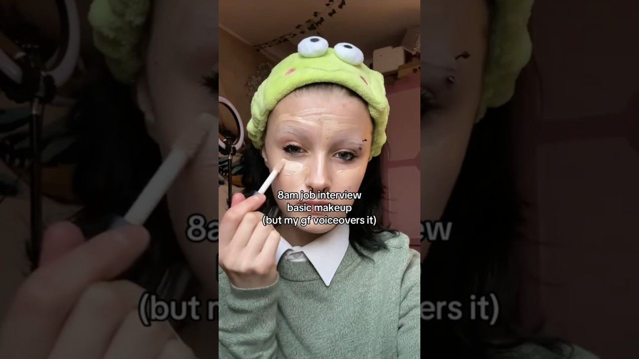 gf voices over my grwm #makeup #makeuptutorial #mua #makeupshorts #shorts #grwm #alternative
