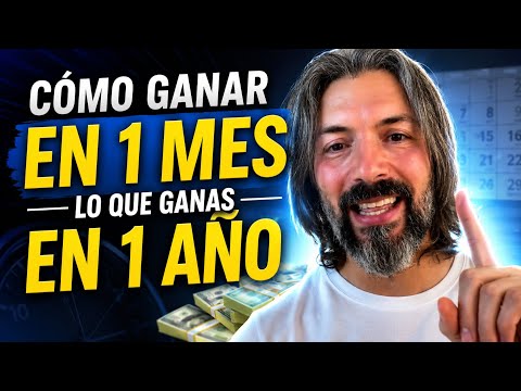 Gana en 1 mes, lo que GANAS EN 1 AÑO!