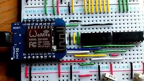 Game Of Life Wemos D1 Mini @ 160MHz, 128x64 GCLD