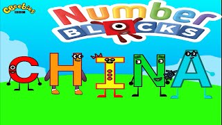 Numberblocks Intro Song But China Spelling Blocks , Numberchina Alphabet Song , Numberblocks Abcs