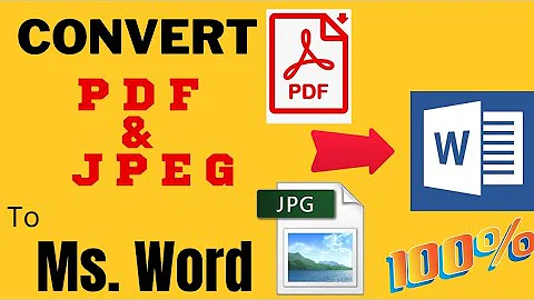 How To EASILY Convert PDF to Word | True and Scanned PDF I Convert PDF to WORD online