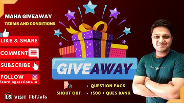 CAIIB BFM MAHA GIVEAWAY | JOIN DAILY LIVE CLASSES BANK FINANCIAL MANAGEMENT 2022 EXAM