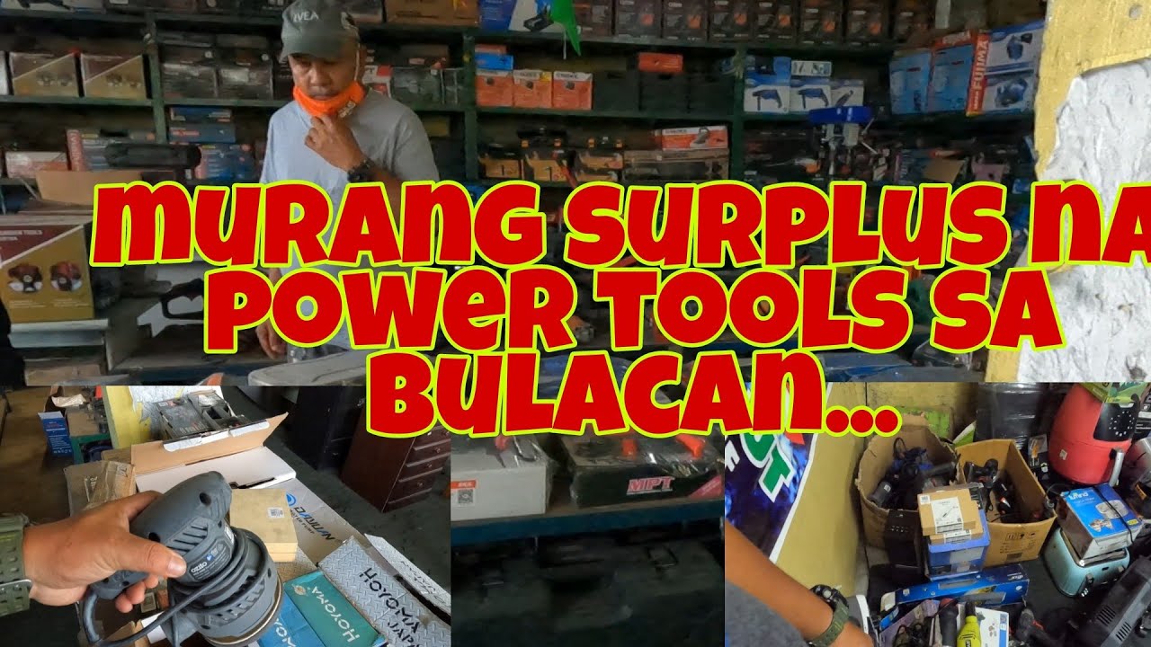 Power tools na Surplus,, Magkano?    Pag kuha sa table saw na nabili namin..