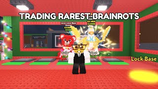 TRADING RAREST BRAINROTS *LIVE*