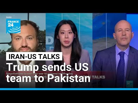 Trump says US delegation to go to Pakistan for Iran talks, threatens new strikes • FRANCE 24