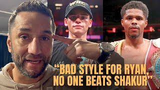 SERGIO MORA REAL ON RYAN GARCIA SHAKUR STEVENSON MATCHUP & COMPARES SHAKUR TO MAYWEATHER & CRAWFORD