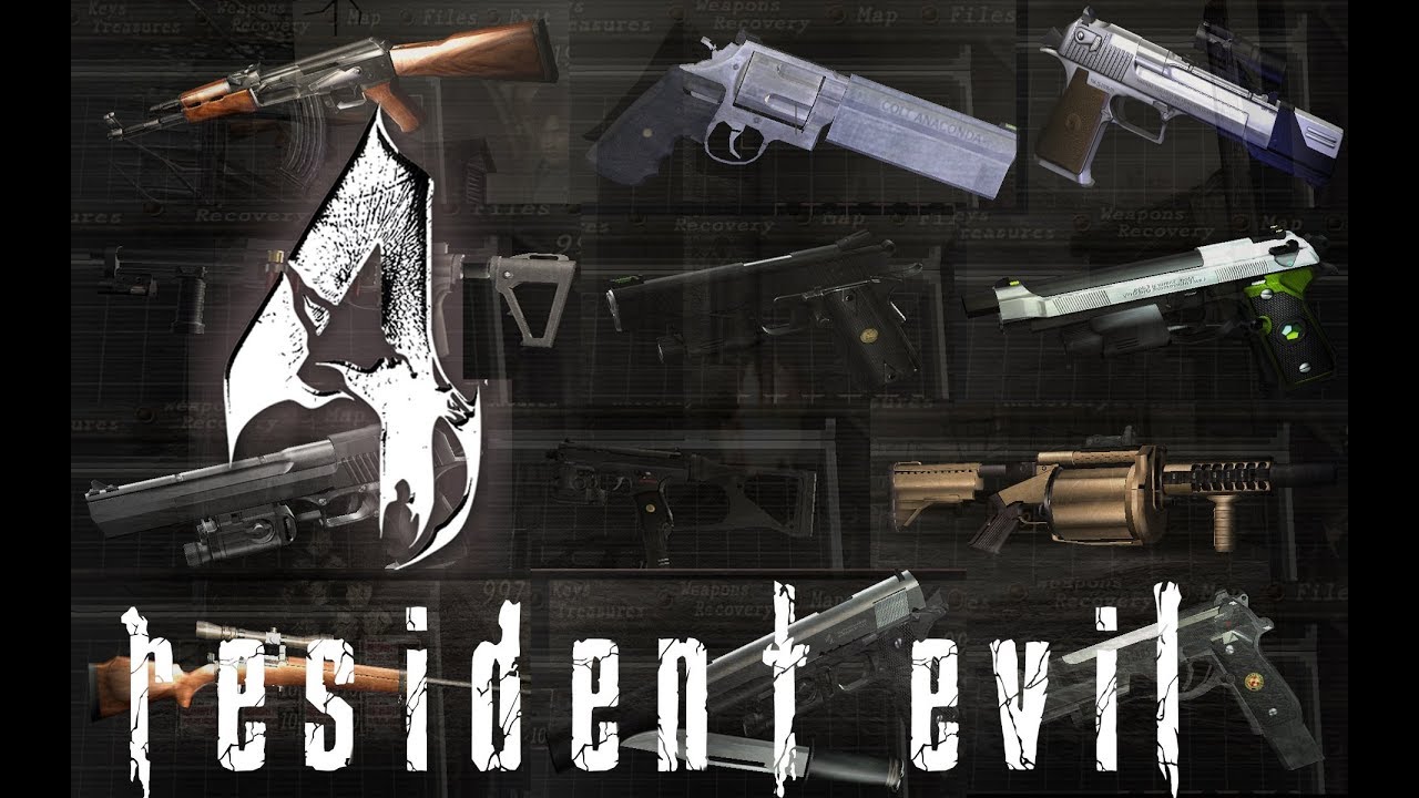 Resident Evil 4 Weapon Showcase: Pistols 