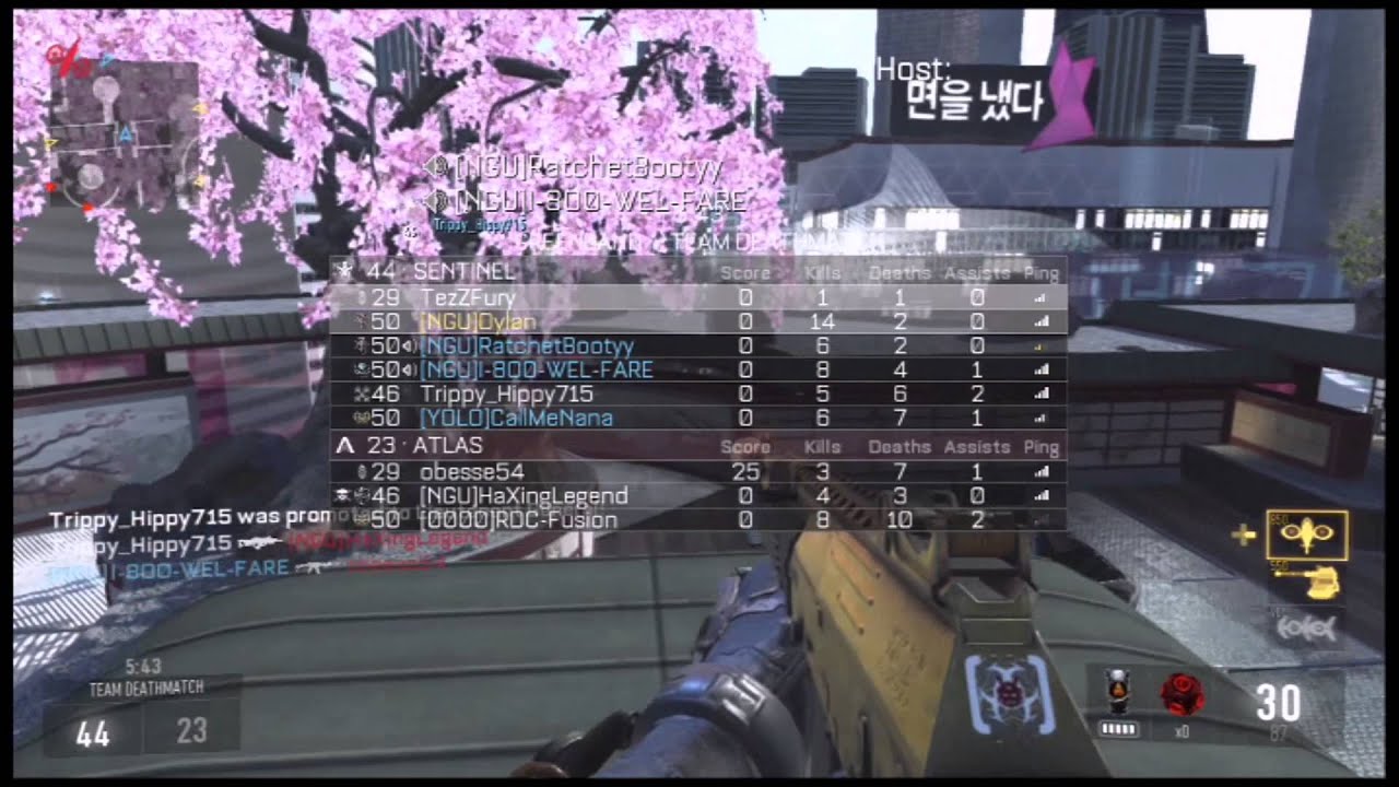 Call of Duty: Advanced Warfare XP Lobby