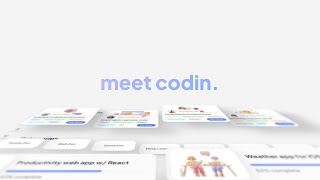 Codin — Tech projects and internships made easy.