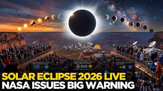 SOLAR ECLIPSE LIVE | NASA WARNING ISSUED! Watch Rare Total Solar Eclipse Over Europe In Real-Time