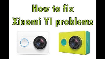 Fix sound, noise and lens focus issues of the Xiaomi Yi