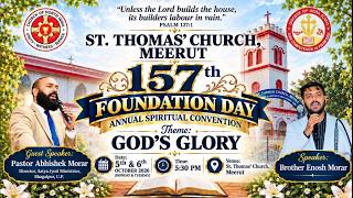 St. Thomas Church | Meerut | Pastor Abhishek Morar | @abhishekmorar @ACTSTV @PottersHouseIndia