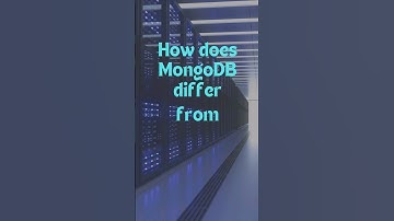 How does MongoDB differ from traditional relational databases? #viral #youtubeshorts #coding #shorts
