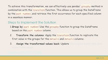 Mastering pandas: Grouping DataFrames and Filling Values with the First Row