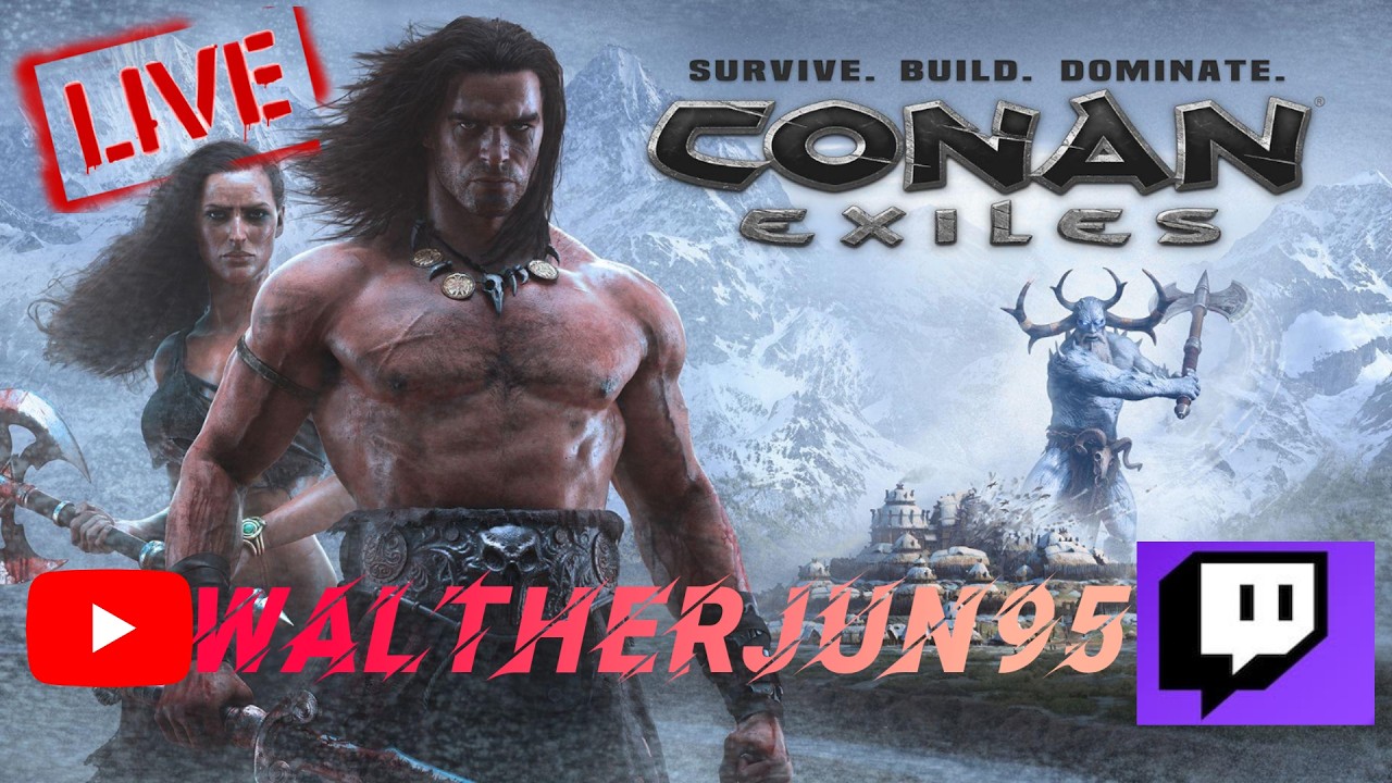 Conan Exiles:vamos a sobrevivência! 26/02/2026