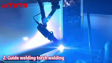 Application of ATINY laser seam tracking system in automatic welding of automotive radiator parts