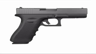 RecoverTacticalGrips MC17 MAGAZINE CLIP BASE SETS x 2 FOR THE GLOCK 17 NOT GLOCK 19 COMPATIBLE