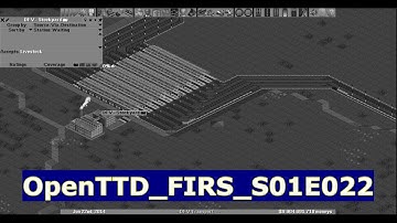 Someone Plays - OpenTTD FIRS S01E022 - GlassWorks is now fully operational