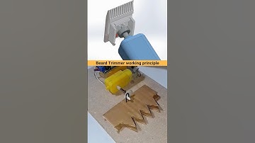 Beard trimmer working mechanical principle 🔥🙌 #cad #cam #mechanical #engineering