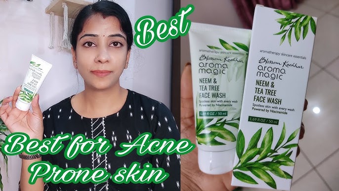 Buy Aroma Treasures Tea Tree Face Wash For acne, pimples & oily