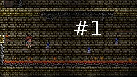 Terraria - The Golden Temple Custom Map with Nova Part 1: Parkour