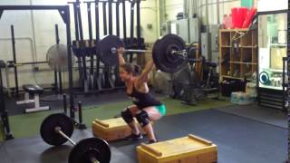 Block Squat Snatch