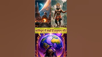 Where is Hanuman ji in kaliyuga 😱? #hanumanji #secrets #hinduism