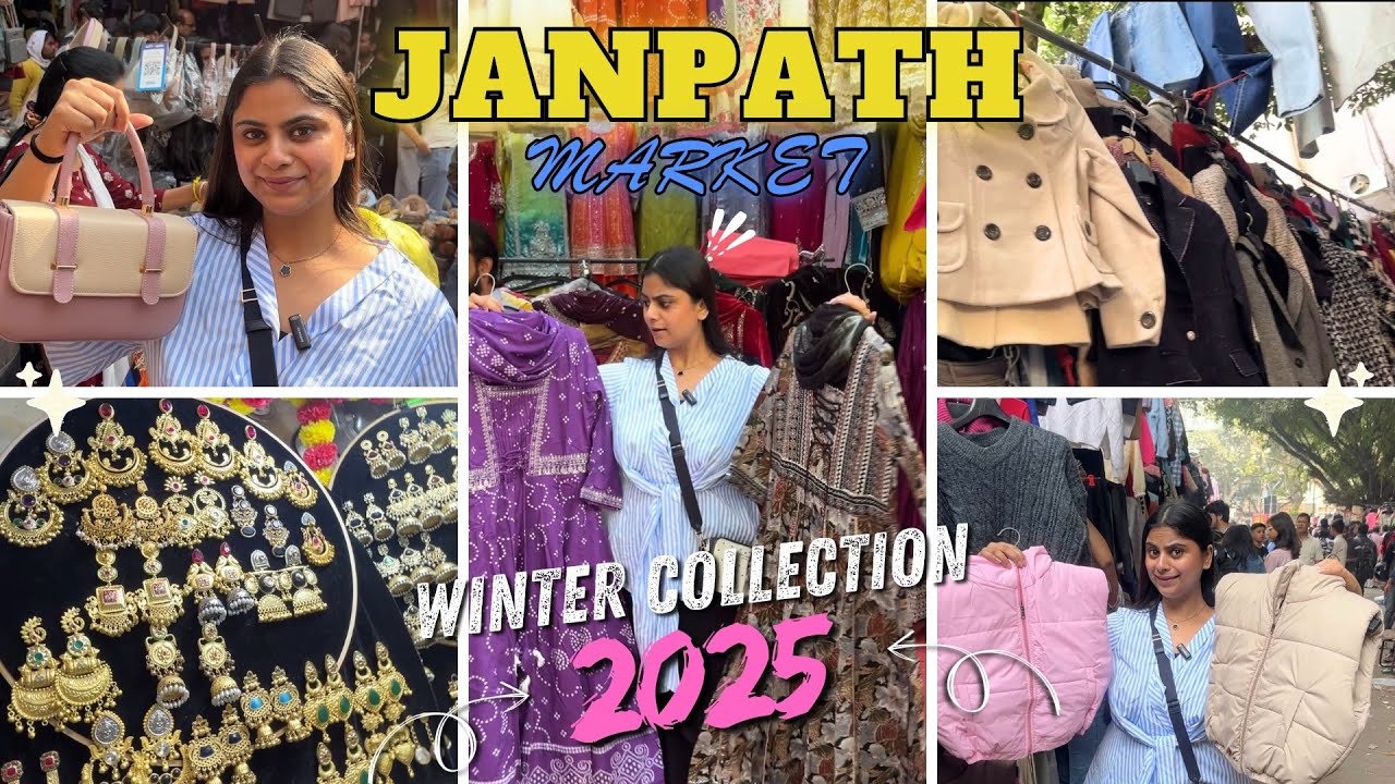Janpath Market Delhi | Cheapest Winter Collection 😱Must Watch❤️