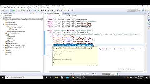 SparkTutorial-11 How to Apply Schema While Reading CSV File
