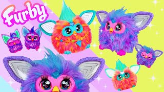 New Furby Purple Interactive Plush Toy Unboxing Super Fun Toy Dance & Sing & Speak With Furby