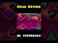 Dead Device | Geometry Dash  #geometrydash  #gmd #gdshowcase