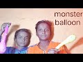 Filling water in monster  balloonsaurav raj vlogvlog is my life