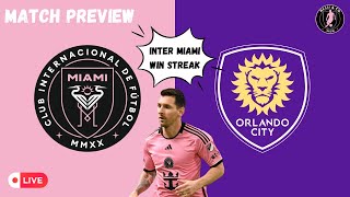 MESSI & CO LIVE MATCH PREVIEW | MLS RIVALRY WEEK ORLANDO VS INTER MIAMI!