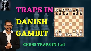 Traps in Danish Gambit | Danish Gambit | Chess Traps | Chessmatster2000