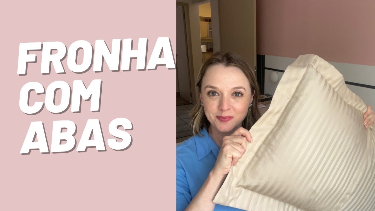 Aprenda a costurar uma fronha com abas. Pillowcase with flaps! Sewing
