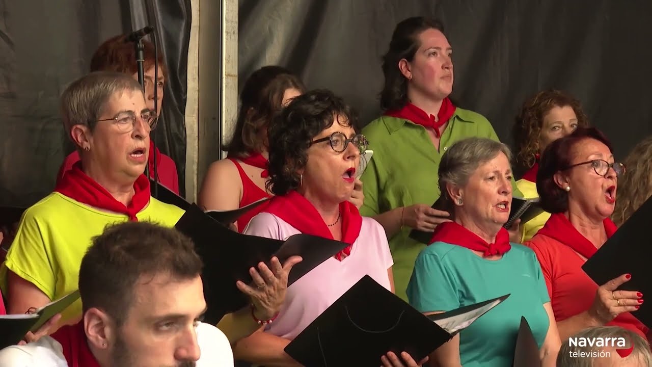 Txoria Txori - Mikel Laboa - Sanfermin txistu alardea 2023 - Inar Lezaun