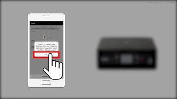 Connecting to a smartphone with Direct Connection (iOS) (TS6100 series)