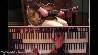 Larry Goldings  Jazz Organ Lesson 1