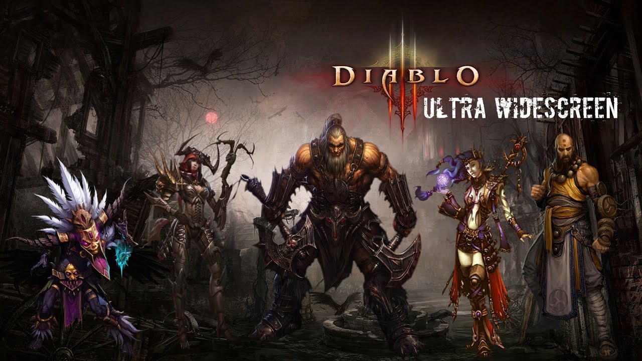 Diablo Iii 18 Pc Ultra Widescreen 3840x1080 Ratio 32 9 Samsung Chg90 Youtube