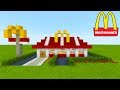 Minecraft Tutorial: How To Make A McDonalds (Restaurant) "2019 City Tutorial"