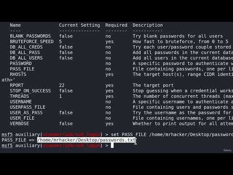 50 Attacking SSH