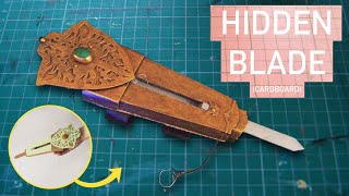 How To Make An Ins Creed Hidden Blade Cardboard Prop Diy - Ins Creed Valhalla
